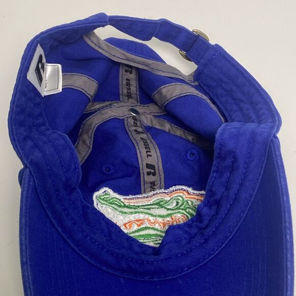 Florida Gators Blue Strap Back Adjustable Baseball Hat Cap Embroidered Logo - Picture 8 of 8